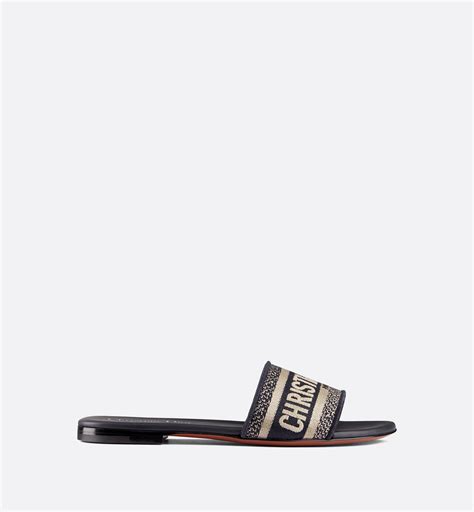 dior criss cross dway slides|dior deep blue slide.